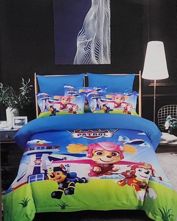 260217124946_11472547a72977dda916d858f344a42e.jpeg CARTOON THEMED KIDS DUVET 4*6 (1 DUVET, 1 BEDSHEET AND 1 PILLOWCASE) FOR BOYS AND GIRLS