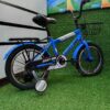 BMX Boys and girls bike BLUE (1)_11zon Rocky BMX 16-Inch Kids Bicycle ,Boys and Girls Bike size 16 Strong Frame Bike with Training Wheels, Front Basket & Rear Carrier for Ages