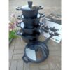 Bosch 11 PCS Non-Stick Diamond Texture Cookware