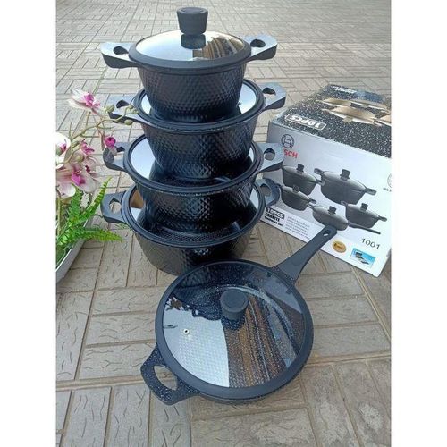 Bosch 11 PCS Non-Stick Diamond Texture Cookware