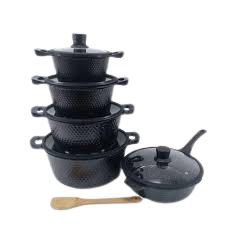 Bosch 11 PCS Non-Stick Diamond Texture Cookware