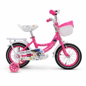 Lady Bird Girls Bikes Size 16 With trainer wheels, suitable for ages 4-7 years