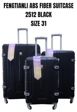 Fengtianli 3-Piece Hard Shell Luggage Set - Durable Travel Suitcases