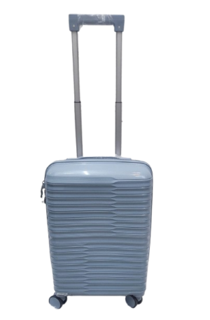 Single Piece Luxury Unbreakable Small Cabin Suitcase - Size 27 (10KG) Lightweight Hardshell Travel Luggage with Pinlock