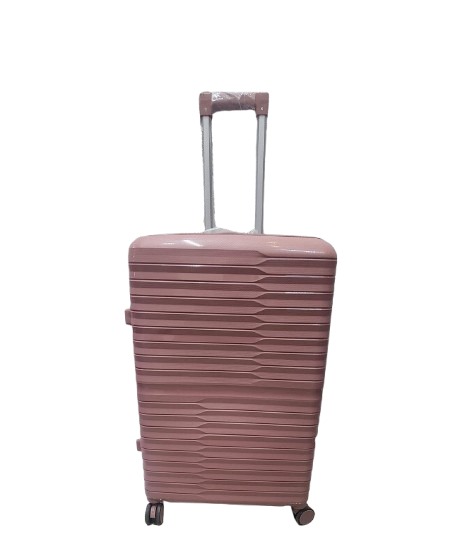 Single Piece Luxury Unbreakable Extra-Large Hardshell Suitcase - Size 28C (27KG) Waterproof Rubber Travel Luggage with Pinlock