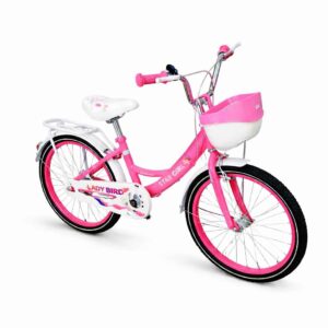 Ladybird Girls Kids Bike Size 20 - Hot Pink | For Ages 8-11 | Stylish & Durable Children's Bicycle