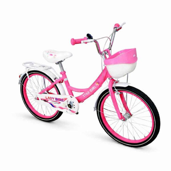 9c98c65b45e24715827149a8f5f8bccd.jpg Ladybird Girls Kids Bike Size 20 - Hot Pink | For Ages 8-11 | Stylish & Durable Children's Bicycle