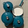 7-Piece Heavy Duty Enamel Cast Iron Cookware