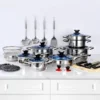 30pcs Marwa stainless steel cookware set
