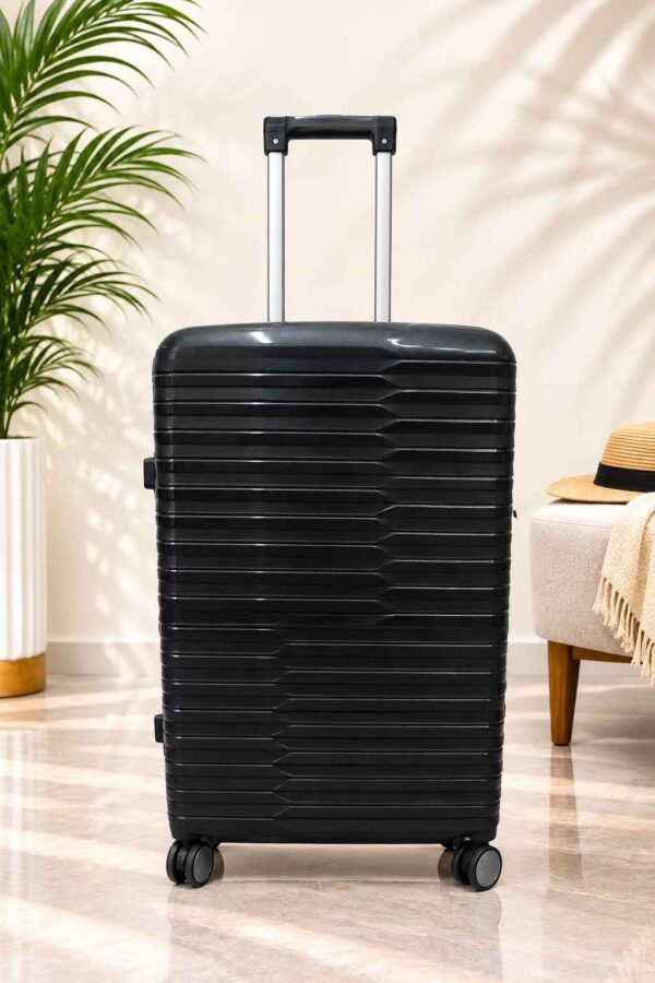 Luxury Single Piece 23KG Large Rubber Suitcase