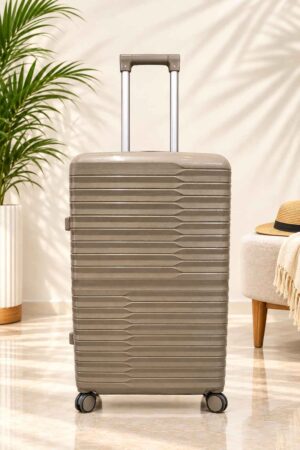 Luxury Single Piece 23KG Large Rubber Suitcase