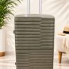 Luxury Single Piece 23KG Large Rubber Suitcase