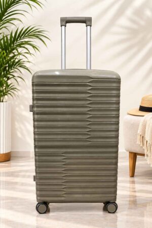 Luxury Single Piece 23KG Large Rubber Suitcase