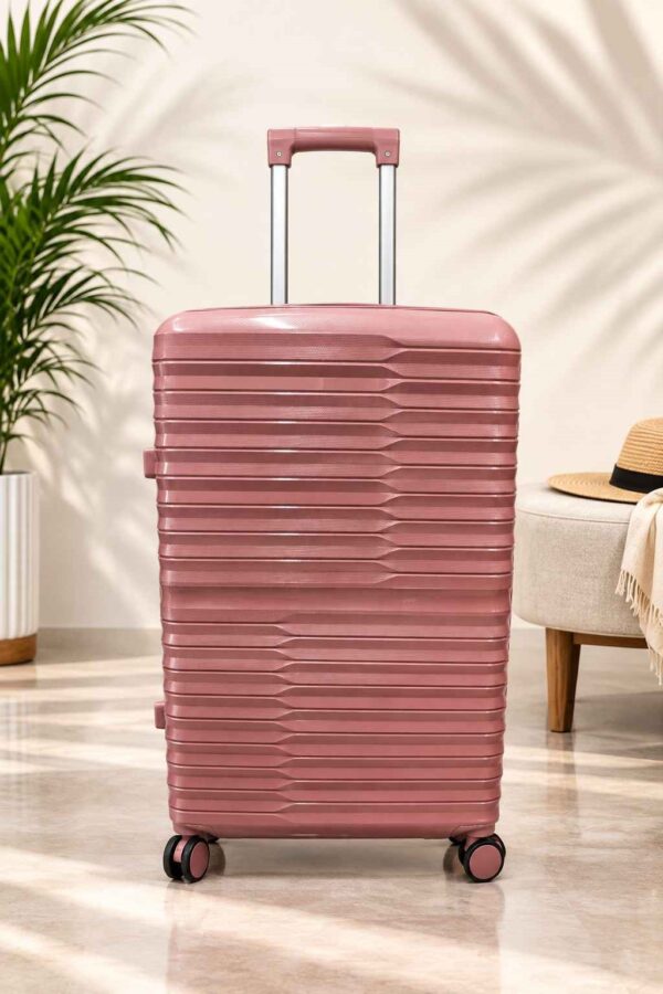 Luxury Single Piece 23KG Large Rubber Suitcase